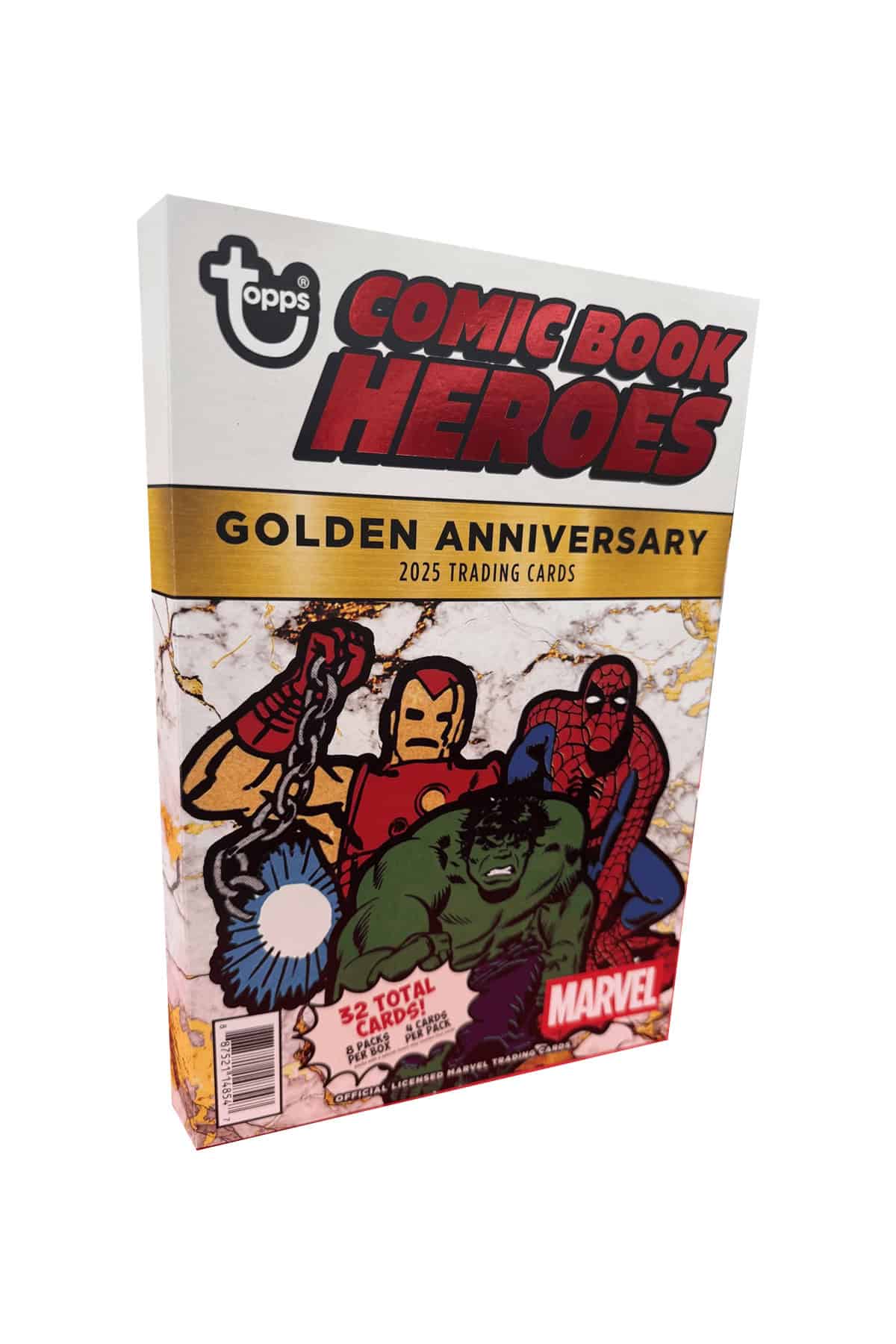 Topps Marvel Comic Book Heroes 1975 Golden Anniversary Hobby Box
