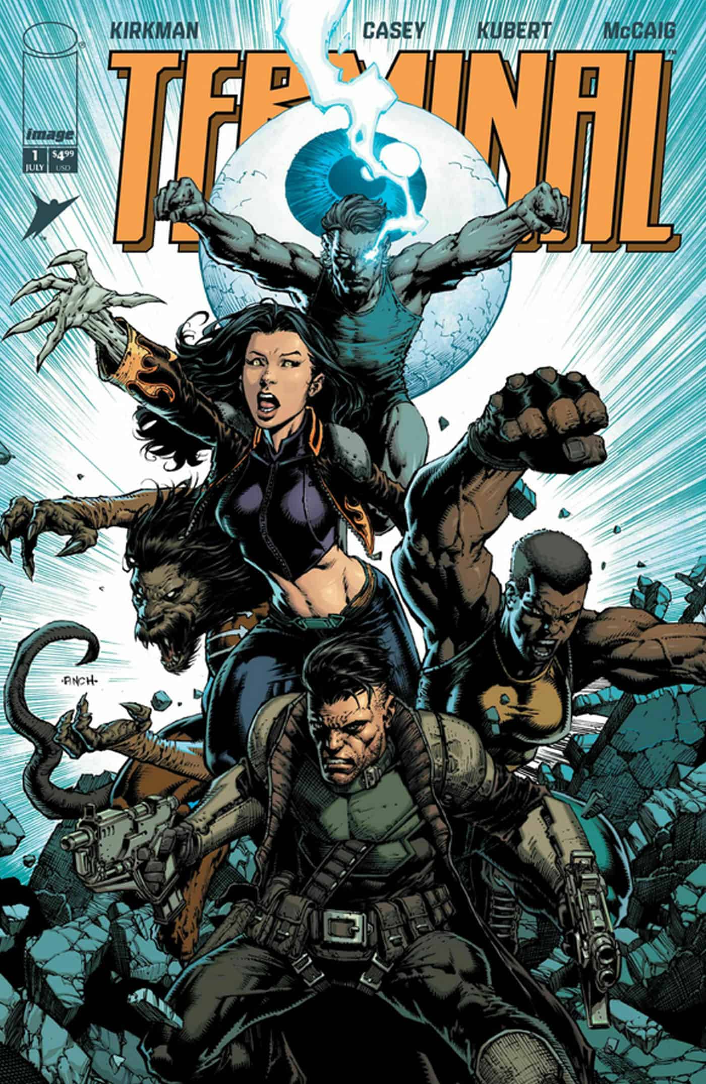 TERMINAL #1 CVR C DAVID FINCH & DAVE MCCAIG