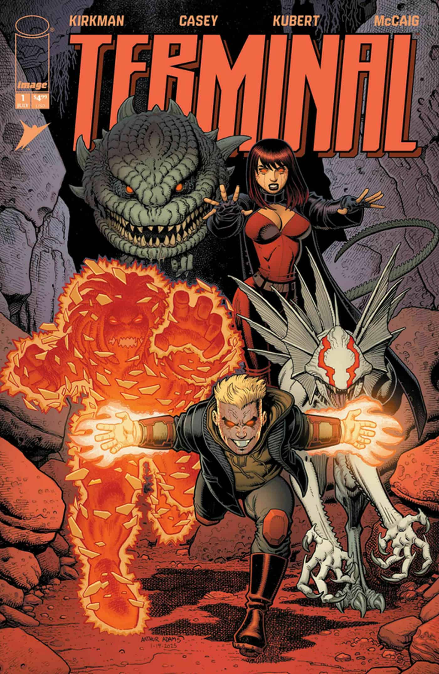 TERMINAL #1 CVR D ARTHUR ADAMS & DAVE MCCAIG