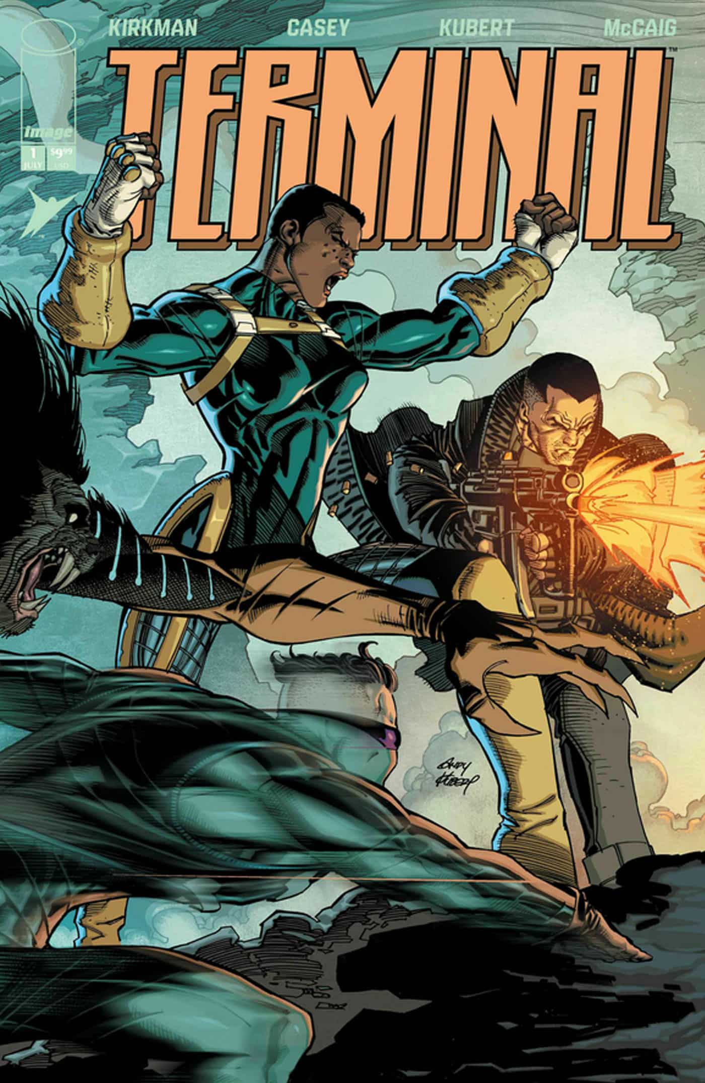 TERMINAL #1 CVR M ANDY KUBERT & DAVE MCCAIG CONNECTING WRAPAROUND CHROMIUM