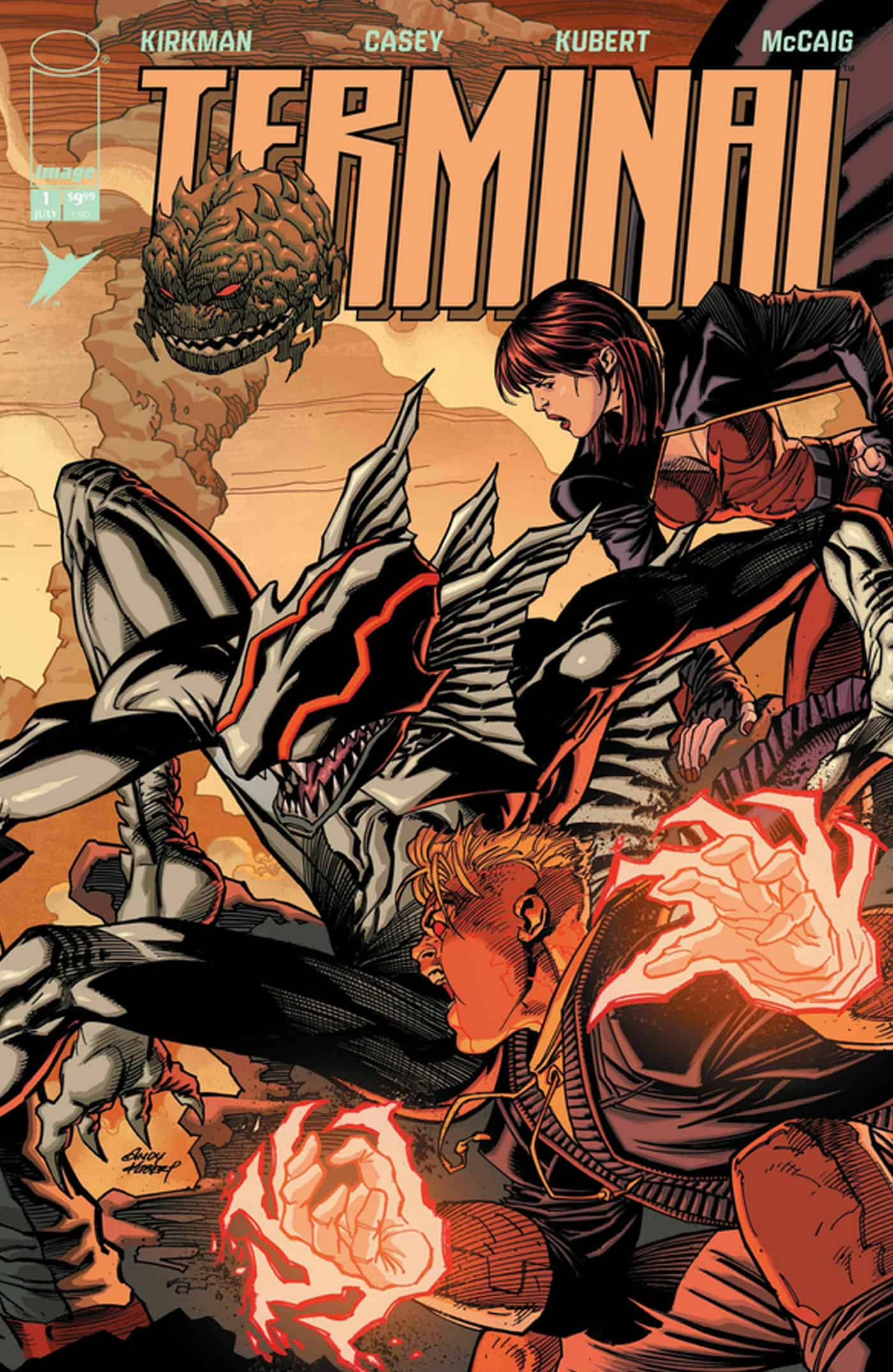 TERMINAL #1 CVR N ANDY KUBERT & DAVE MCCAIG CONNECTING WRAPAROUND CHROMIUM