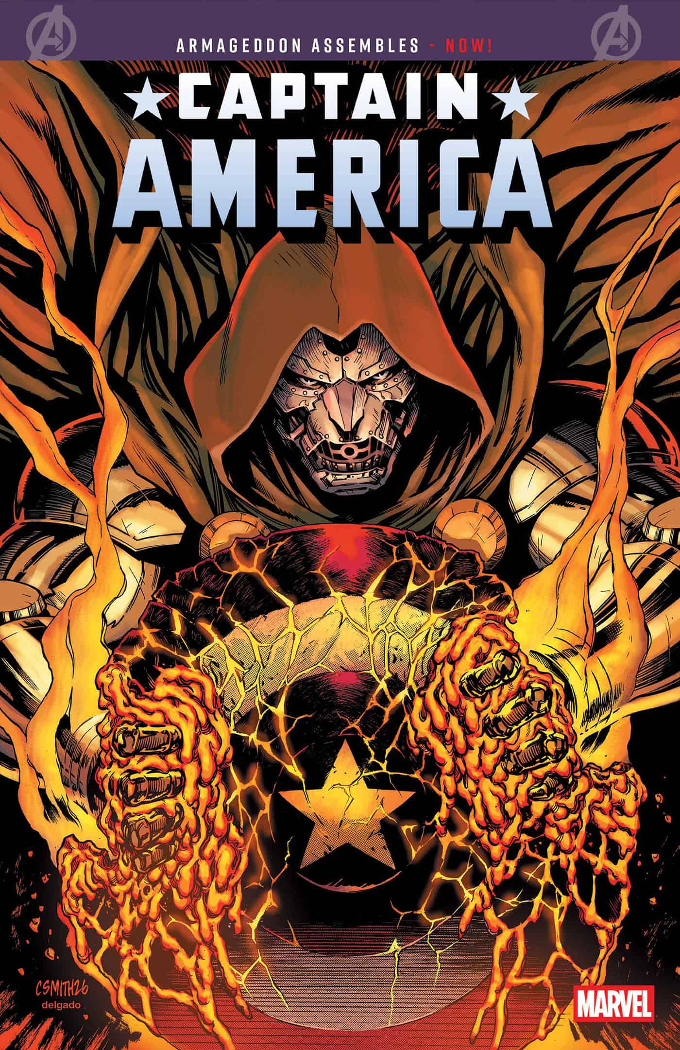 CAPTAIN AMERICA #12 CORY SMITH VARIANT [ARM]