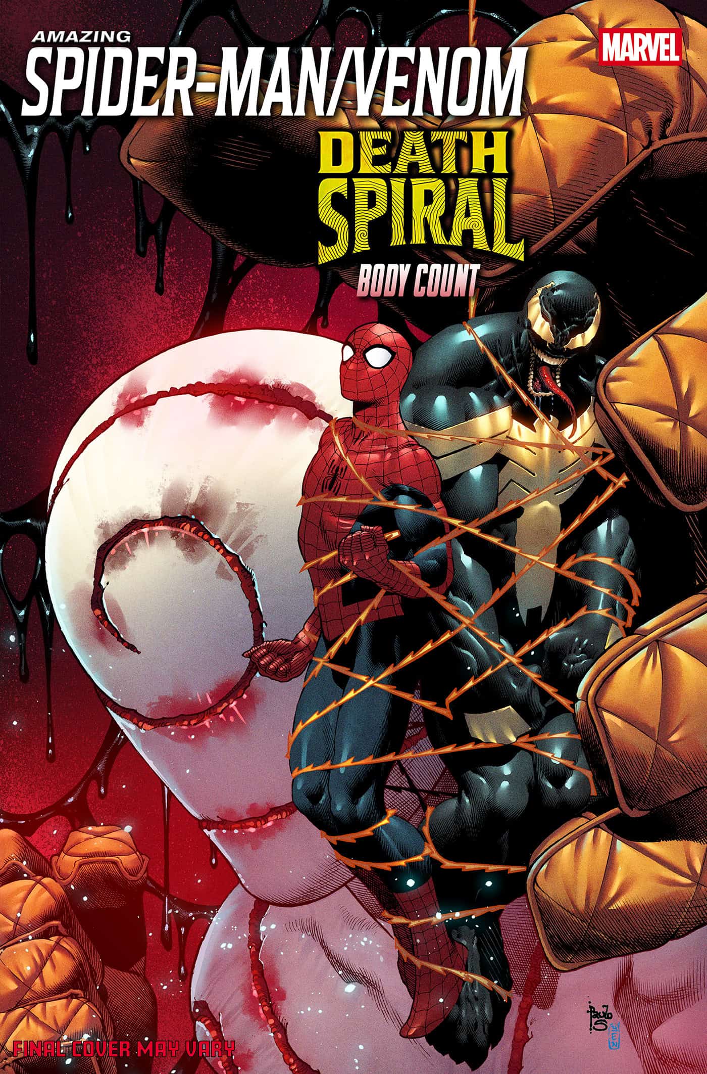 AMAZING SPIDER-MAN/VENOM: DEATH SPIRAL - BODY COUNT #1 PAULO SIQUEIRA VARIANT