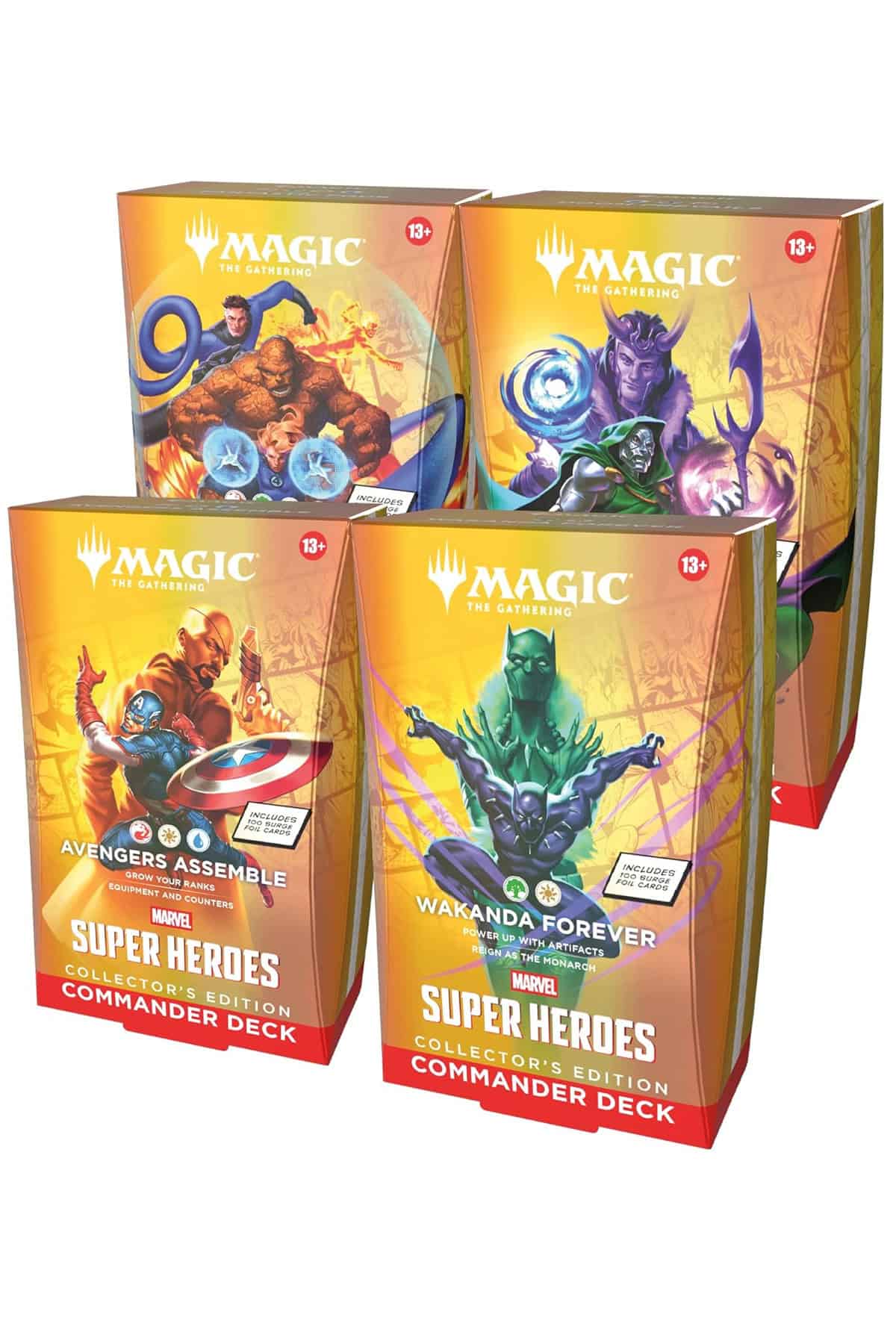 Marvel Super Heroes Commander Deck Case (Collector's Edition)