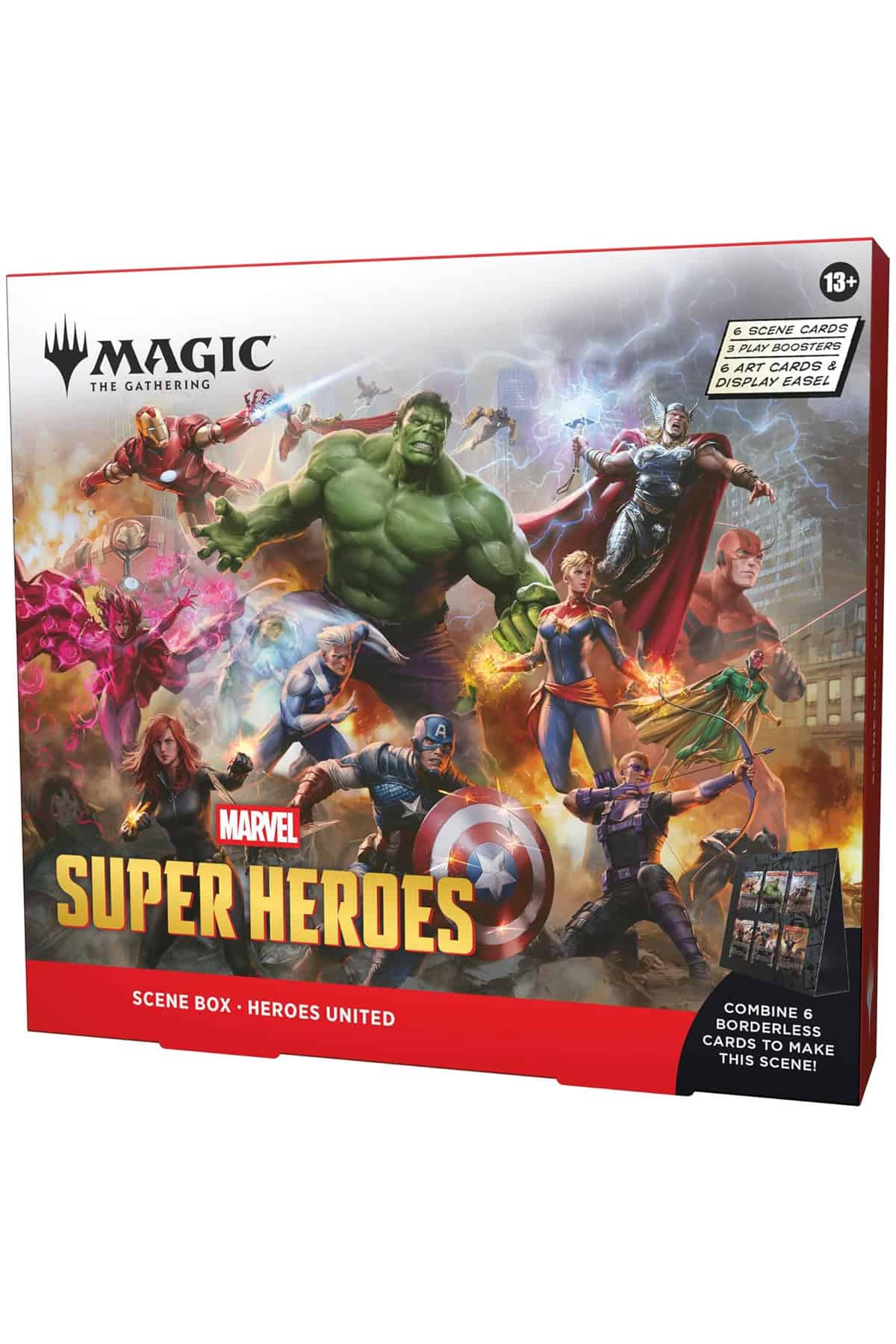 Magic: The Gathering Marvel Super Heroes Scene Box - Heroes United